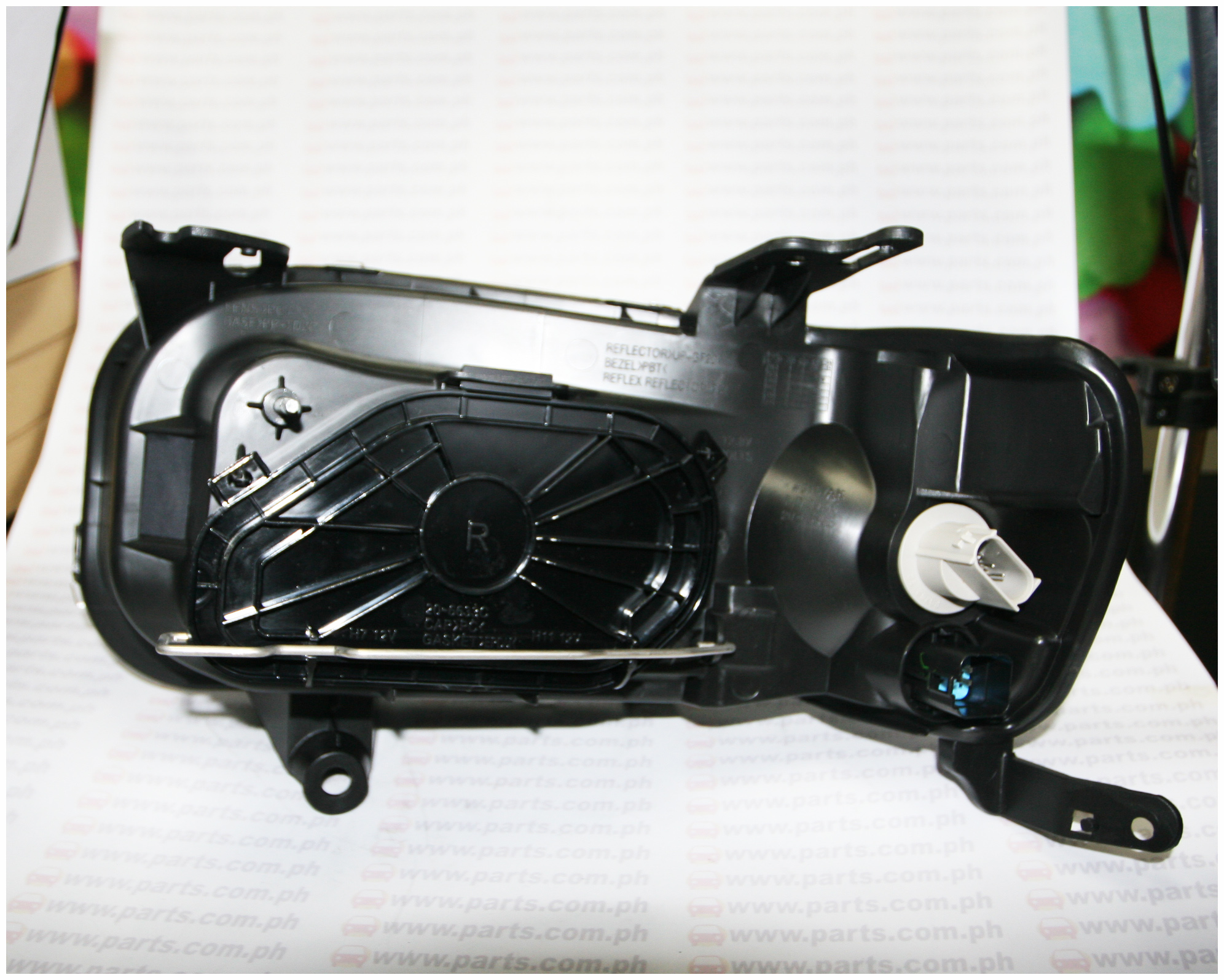 WTautopart Chrome Headlight Assembly Set For 2005-2007 Ford Escape – DOT/SAE Halogen