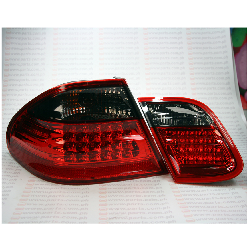 thumbnail image 2 of Smoke Tail Light Assemblies For Mercedes Benz W210 – AMG Style, Set Of Inner & Outer (Left/Right, 210W) 2 of 5