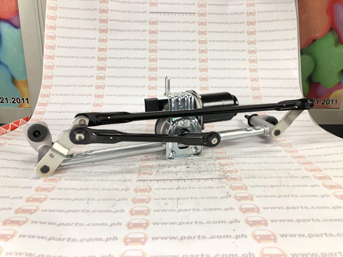 WIPER MOTOR FRONT W/ LINKAGE VW POLO Twincell